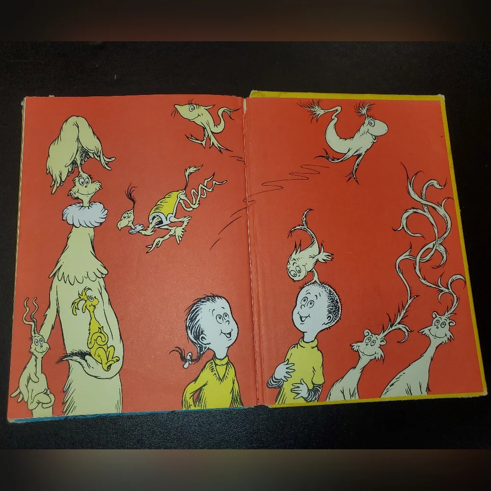 Dr. Seuss 'One Fish‎ Two Fish Red Fish Blue Fish' Book 1960